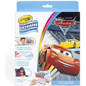 Crayola Color Wonder kouzelné omalovánky Auta 3 Cars 3