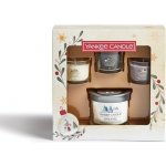 Yankee Candle Snow Globe Wonderland dárková sada tumbler malý + votivní svíčka ve skle 3 x 37 g – Zboží Dáma