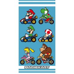 Carbotex Plážová osuška Super Mario Kart 70 x 140 cm