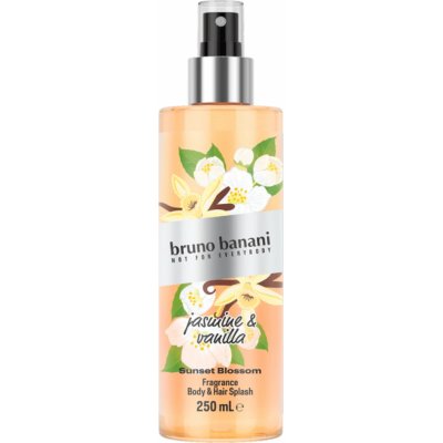 Bruno Banani Sunset Blossom Jasmine & Vanilla parfémovaný tělový sprej na tělo a vlasy pro ženy 250 ml – Zbozi.Blesk.cz