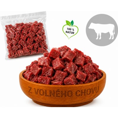 Paex Barf kostky hovězí maso 1 kg – Sleviste.cz