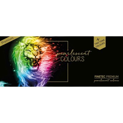 FineTec Premium perleťové akvarelové barvy + Two Tone Colours, 24 ks – Zboží Dáma