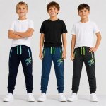 Kugo MT 0561 chlapecké tepláky tmavě modrá – Hledejceny.cz