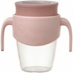 b.box 360° netekoucí učící hrneček 250 ml růžový/oranžový – Hledejceny.cz