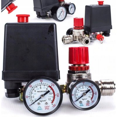 Tlakový spínač kompresoru 230V 10677 ONDRAGON – Zboží Mobilmania