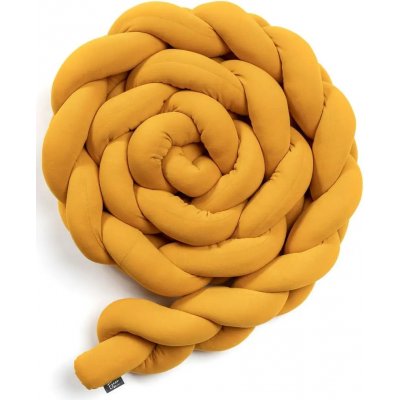 T-Tomi Pletený mantinel mustard dots – Sleviste.cz