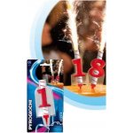 Pyrogiochi Dortová fontána pruhovaná bílo červená číslo 1 – Zboží Dáma