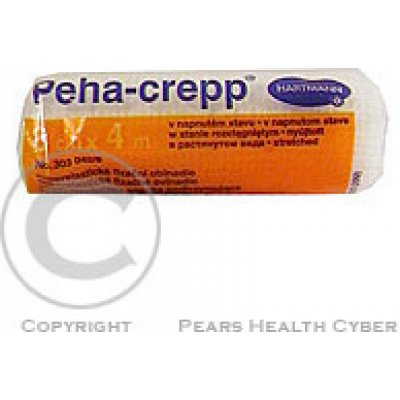 Peha-crepp obinadlo elastické fixační 8cm x 4m 3030428