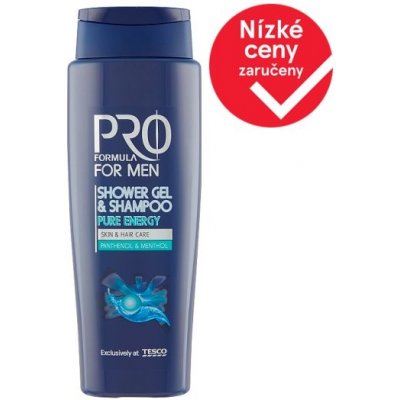 Tesco Pro Formula For Men sprchový gel Pure Energy 400 ml