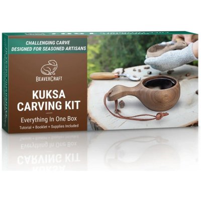 Řezbářská sada - Kuksa, DIY07 P45120 – Zbozi.Blesk.cz