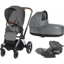 Cybex Set Priam Chrome Brown Seat Pack PLUS + Cloud Z i-Size PLUS manhattan grey 2021