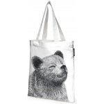 Bavlněná taška Karhu a Siili black white 36x42 Finlayson Finsko – Hledejceny.cz