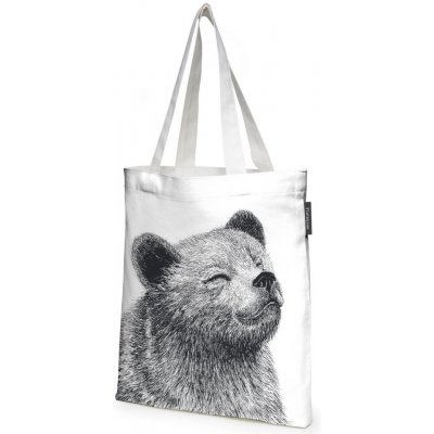 Bavlněná taška Karhu a Siili black white 36x42 Finlayson Finsko – Hledejceny.cz