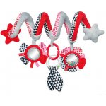 Canpol babies plyšová spirála zig zag červená – Sleviste.cz