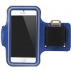 Pouzdro a kryt na mobilní telefon Pouzdro AppleMix Sportovní Apple iPhone 6 / 6S - tmavě modré s reflexním pruhem
