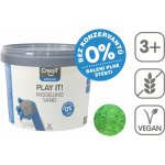 Creall modelovací písek Play it! 750 g zelený – Sleviste.cz