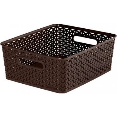 CURVER box úložný RATTAN 35x30x13cm (M),"Y" STYLE, PH HN – Zboží Mobilmania