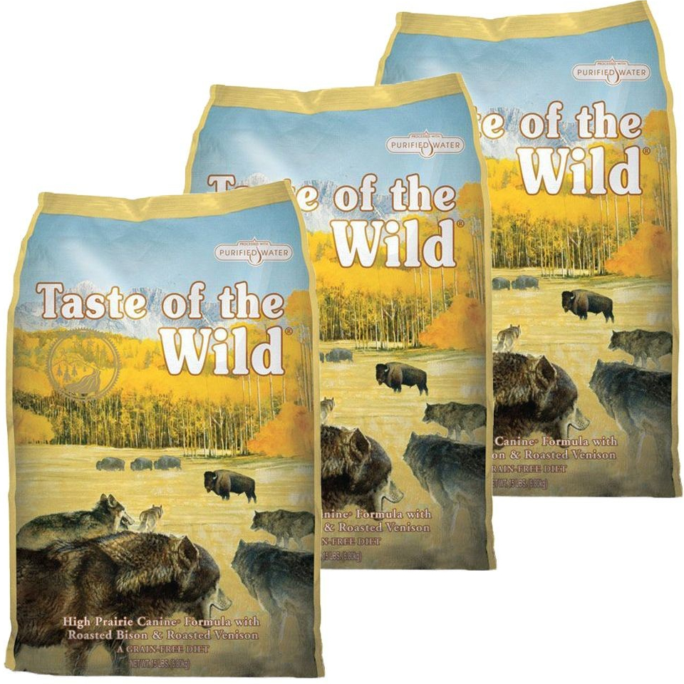 Taste of the Wild High Prairie 3 x 12,2 kg