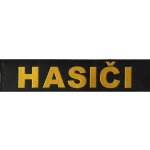 Nášivka: HASIČI [velká] | černá | žlutá – Sleviste.cz