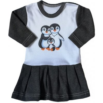 Bavlněné šatičky Tučňáčci – Zboží Dáma