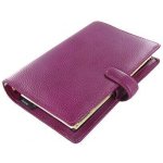 Filofax Finsbury A6 týdenní 2021 malinová – Zboží Živě