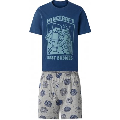 Chlapecké pyžamo navy modrá šedá – Zbozi.Blesk.cz