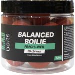 TB Baits Vyvážené Boilies Balanced + Atraktor Peach Liver 100 g 20-24 mm – Zboží Dáma