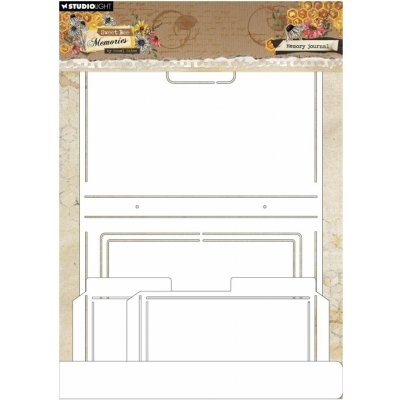 Šablona na obkreslení Studio Light "Sweet Bee Memories Sešit art journal – Hledejceny.cz