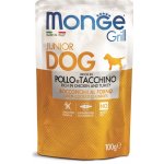 Monge Grill Dog Puppy & Junior kuřecí a krůtí 100 g – Sleviste.cz
