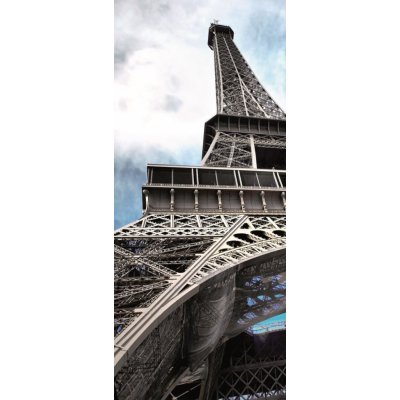 ForWall Fototapeta na dveře Eiffel Tower samolepící 91 x 211 cm – Zboží Mobilmania