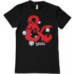 Imago tričko Dungeons & Dragons Dices černá – Zboží Mobilmania