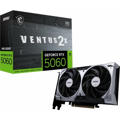 MSI GeForce RTX 5060 8G VENTUS 2X OC – Hledejceny.cz