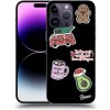 Pouzdro a kryt na mobilní telefon Apple Picasee ULTIMATE CASE MagSafe Apple iPhone 14 Pro Max - Christmas Stickers