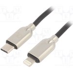 Gembird CC-USB2PD18-CM8PM-1M Datový a nabíjecí, USB Type-C, USB 8-Pin, 1m, černý – Hledejceny.cz