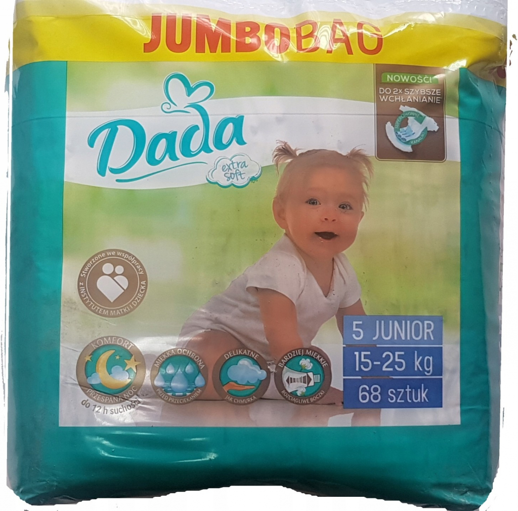 DadaEXTRA Soft JUMBO BAG 5- 15-25 KG 68 KS