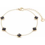 Biju Řetízek na nohu z chirurgické oceli pozlacený 3002335 – Zboží Dáma