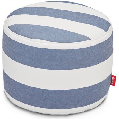 Fatboy sedací pytel / puf "point outdoor", více variant® Barva: stripe ocean blue – Zboží Mobilmania