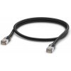 síťový kabel Ubiquiti UACC-CABLE-PATCH-OUTDOOR-1M-BK
