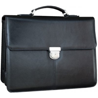 Triton kožená pánská aktovka Adam ručně šitá černá – Hledejceny.cz