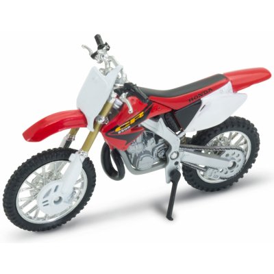 Welly Motorka Honda CR250R červená 1:18 – Zbozi.Blesk.cz