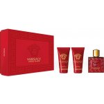 Versace Eros Flame EDP pro muže 50 ml + sprchový gel 50 ml + balzám po holení 50 ml dárková sada – Hledejceny.cz