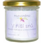 Rozvoněno V říši snů, přírodní svíčka s levandulí 130 ml – Hledejceny.cz
