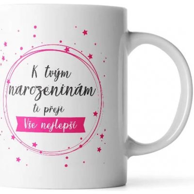 Sablio Hrnek K tvým narozeninám ti přeji vše nejlepší espresso 200 ml – Hledejceny.cz