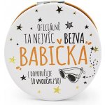 Nekupto Zrcátko dvojité Bezva babička 7cm – Zboží Mobilmania