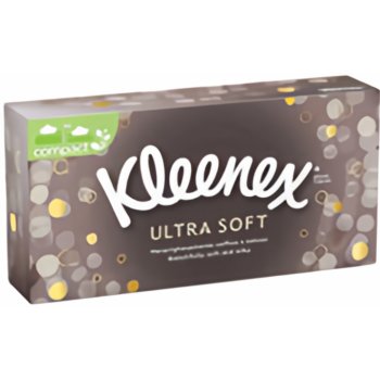 Kleenex ultra soft papírové kapesníčky 3-vrstvé 64 ks