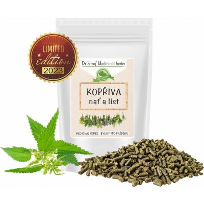 Dromy Kopřiva dvoudomá granulovaná 1 kg – Sleviste.cz