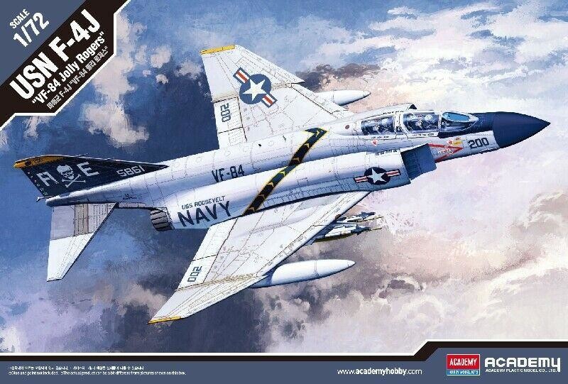 Academy USN F 4J VF 84 Jolly Rogers 1:72