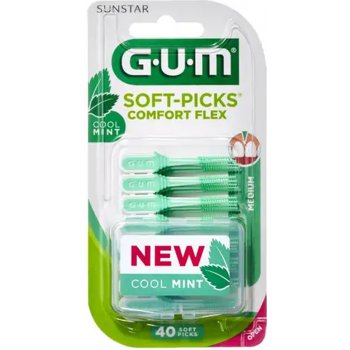 GUM Soft Picks Comfort mezizubní kartáček mentholový 40 ks
