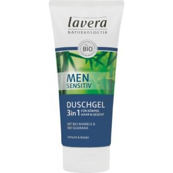 Lavera Sensitive sprchový gel a šampon pro muže 3v1 BIO 200 ml