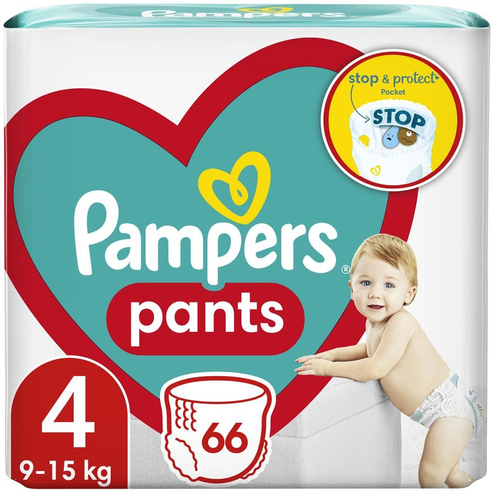 Pampers Active 4 g 66 ks